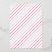 Vacances rose et blanc Grandes Véritables (Verso)