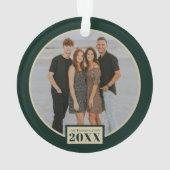 Vacances Rustique séché Orange Pine Wreath Photo (dos)