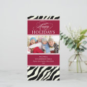 VACANCES SAFARI | CARTE PHOTO DE VACANCES (Debout devant)