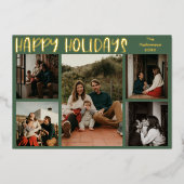 Vacances simples et heureuses | Green Five Photo G (Recto)