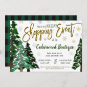 Vacances Sip and Shop Invitation (Devant / Derrière)