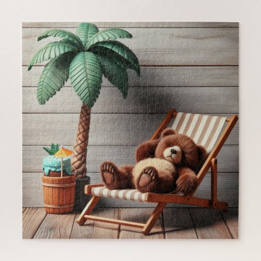 Vacances Teddy Bear Puzzle (Vertical)