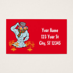 Vacances Tropicales de Snowman musculaire Thunder_