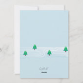 Vacances urbaines Faire-part de déménagement (Dos)