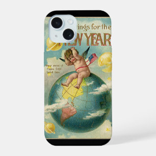 Vacances vintage, vœux pour la nouvelle année