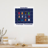Vacances vintages - affiche (Cuisine)