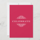 VACANCES VINTAGES| INVITATIONS DE FÊTE (Dos)