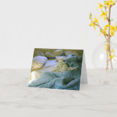 Vacancy notecard kaart (Gele Bloem)