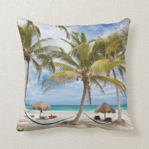 Vacatiebeach Kussen