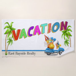 Vacation Beach Towel - Klik voor het volledige Uit Strandlaken