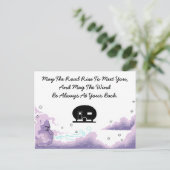 Vacation Camp Briefkaart Ingeblikte ham Travel (Staand voorkant)