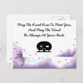 Vacation Camp Briefkaart Ingeblikte ham Travel (Voorkant / Achterkant)