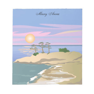 Vacation Island 1 - Aangepaste laptop Notitieblok