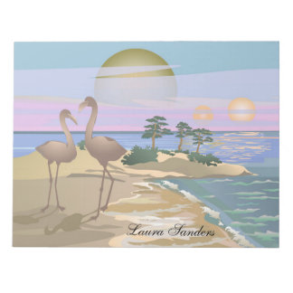 Vacation Island 3 Personalized Notepad Notitieblok
