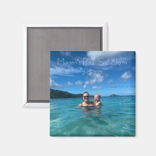 Vacation Magnet Magneet (Voorkant / Achterkant)