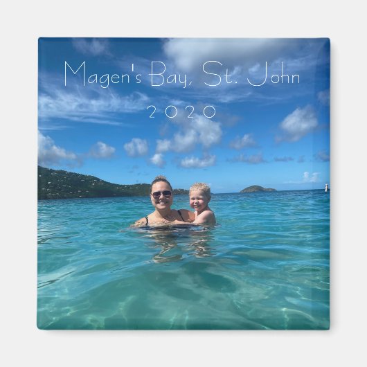 Vacation Magnet Magneet (Voorkant)