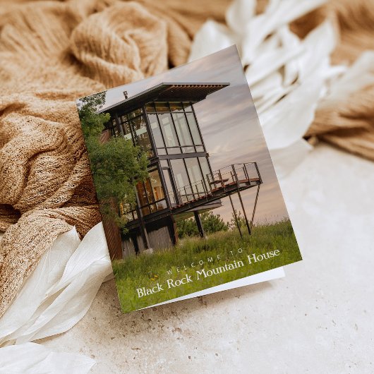 Vacation Rental Property Guest Hartelijk dank Bedankkaart