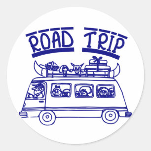 Vacation Ronde Sticker
