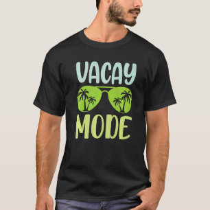 Vacation Summer Sunglazen and Palm Trees Vacay Mo T-shirt
