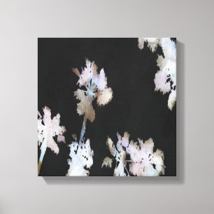Vacation Tropical Palms Artistic Waterverf Silhou Canvas Afdruk