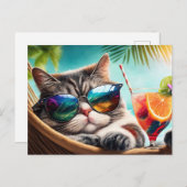 Vacatkat Briefkaart (Voorkant / Achterkant)