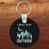 Vacature camping Quote Sleutelhanger (Voorkant)