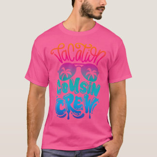 Vacature Cousin Crew Camping Outdoor Sunset Summer T-shirt