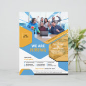 Vacature Flyer Sjabloon (Staand voorkant)