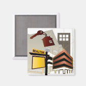 Vacatures Realtor Magnet Magneet (Voorkant / Achterkant)