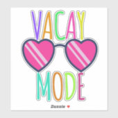VACAY MODE STICKER (Vel)