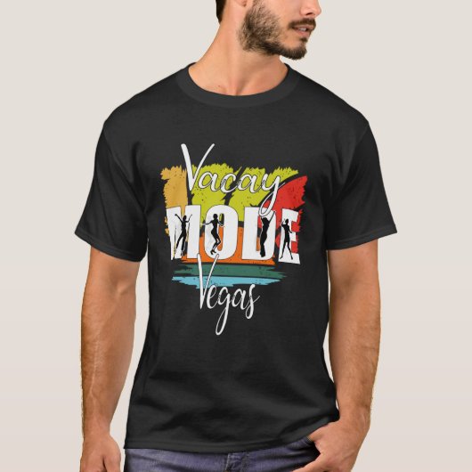 Vacay Mode Summer Beach Vacation  12 T-shirt (Voorkant)
