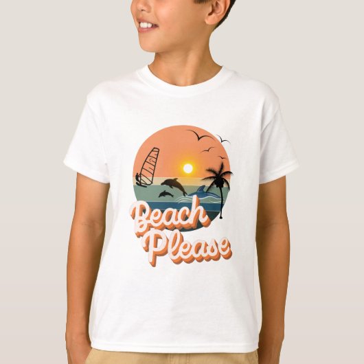 Vacay Mode T-Shirt in de zomer (Voorkant)