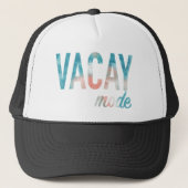 Vacay Mode Trucker Hat Trucker Pet (Voorkant)