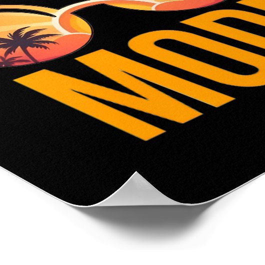 Vacay-modus Poster (Hoek)