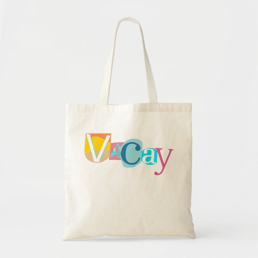 Vacay Tote Bag (Voorkant)
