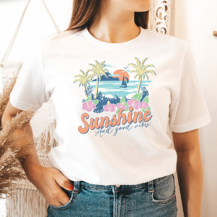 Vacay Vibes Shirt Tshirt tendance Beach Vacances