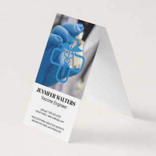 Vaccin Medicijn Zorg Logo Visitekaartjes