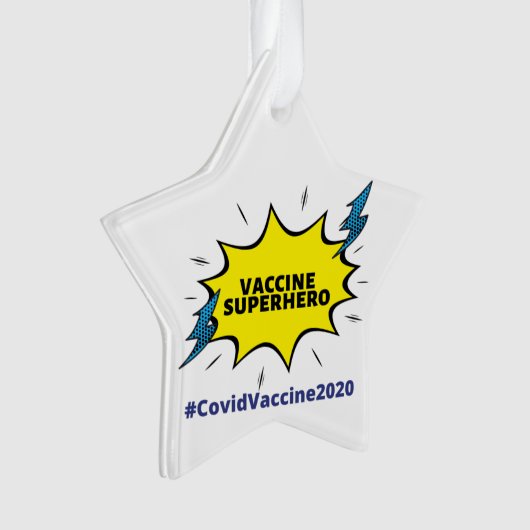 Vaccin Trial Ornament (voorkant)