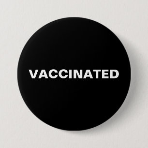 VACCINAAT RONDE BUTTON 7,6 CM