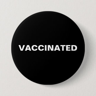 VACCINAAT RONDE BUTTON 7,6 CM