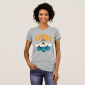 Vaccinatievirus Cartoon T-shirt (Voorkant volledig)