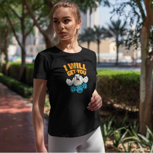 Vaccinatievirus Cartoon T-shirt