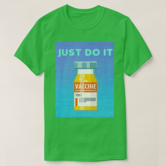 vaccine 1 t-shirt (Design voorkant)