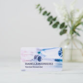 Vaccine Researcher Visitekaartje (Staand voorkant)