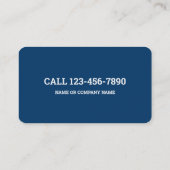 Vaccine Researcher Visitekaartje (Achterkant)