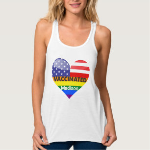 Vaccineerd hart tanktop