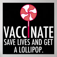 Vaccineren Opslaan van levens Een Lollipopvaccin v