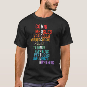 Vaccins tegen maagdarmvaten bewaren de lever t-shirt
