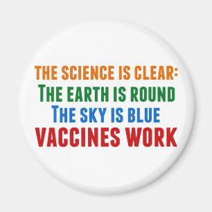 Vaccins Werken Pro Vaccinatie Science Quote Magneet