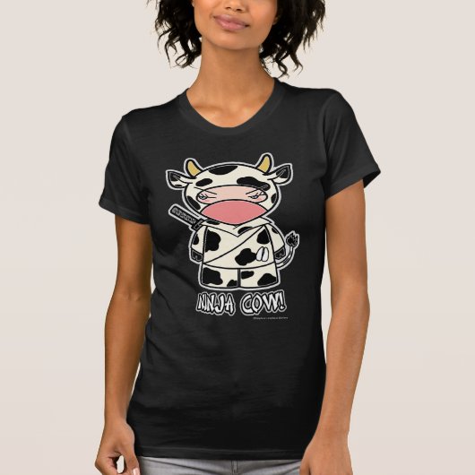 Vache à Ninja ! T-shirt (Devant)
